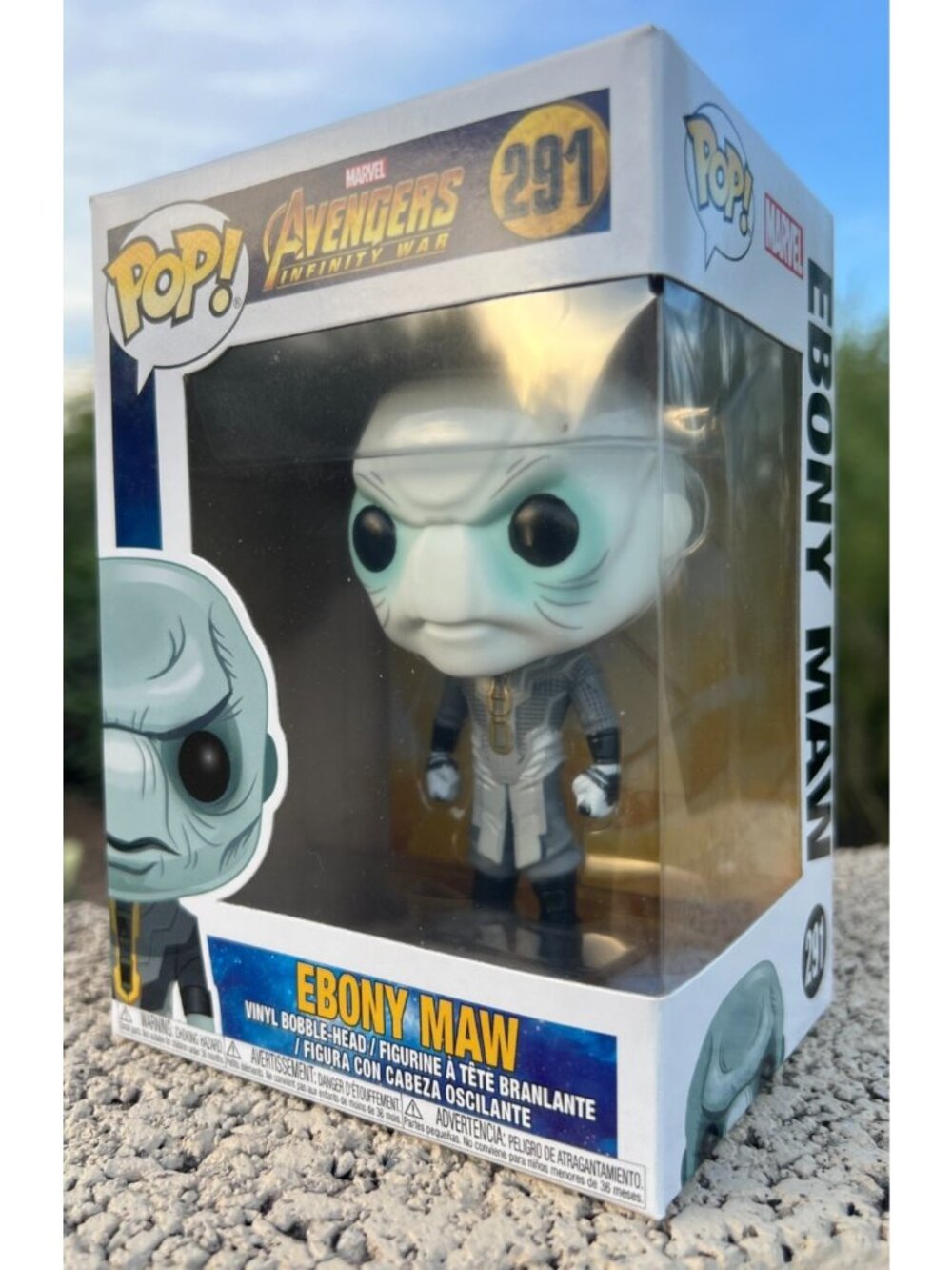 Funko Pop Marvel Avengers Infinity War - Ebony Maw (#291, NEW)
